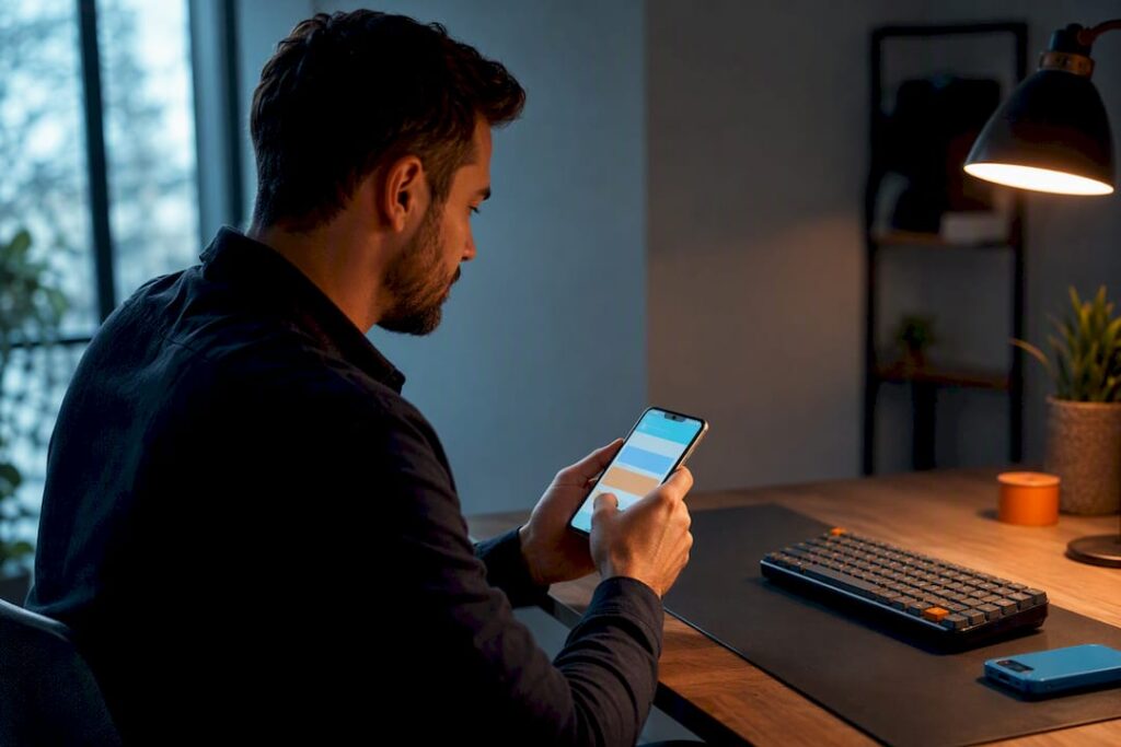 Manager composing a Google review reply